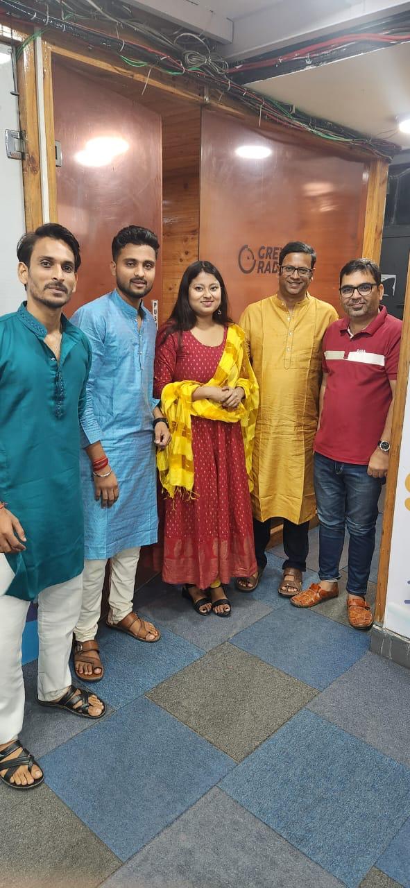 Festive celebrations at GreyRadius India office